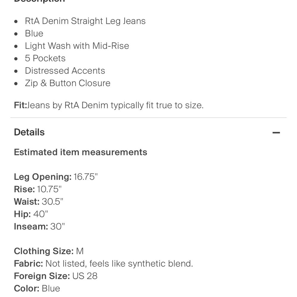 rTa jeans - Picture 3 of 3